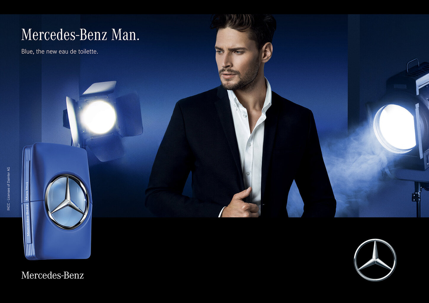 Tualetinis vanduo Mercedes-Benz Mercedes Benz Man Blue EDT vyrams 100 ml kaina ir informacija | Kvepalai vyrams | pigu.lt