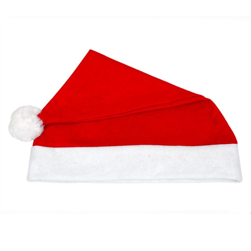 Kalėdų Senelio kepurės, 24 vnt. kaina ir informacija | Karnavaliniai kostiumai | pigu.lt