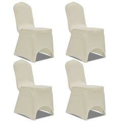 Упругие чехлы для стульев, 4 шт. цена и информация | Чехлы для мебели | pigu.lt