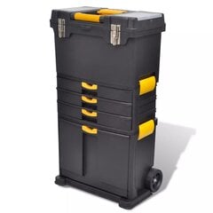 Įrankių dėžė-lagaminas su ratukais kaina ir informacija | Įrankių dėžės, laikikliai | pigu.lt