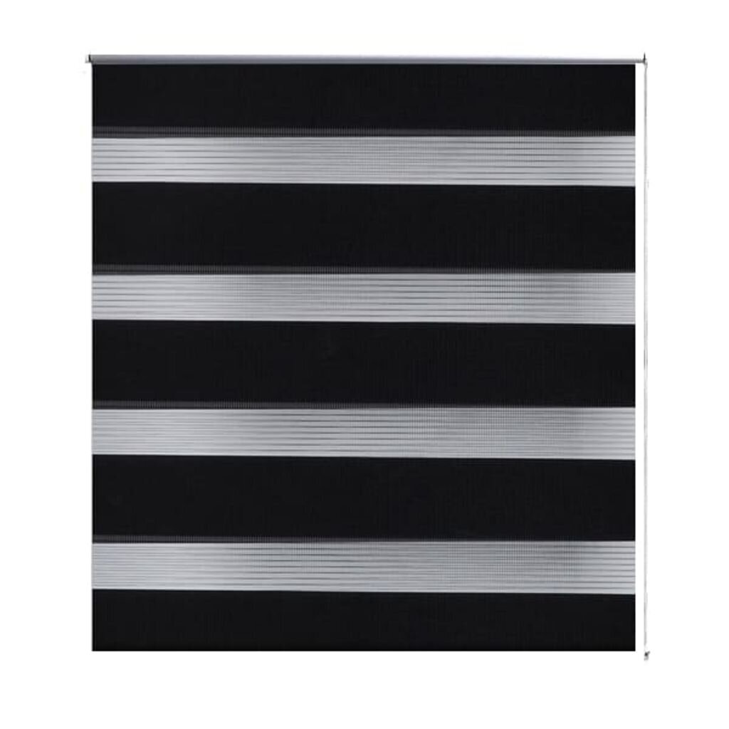 Žaliuzė, roletas Zebra, 40 x 100 cm, juodas kaina ir informacija | Roletai | pigu.lt