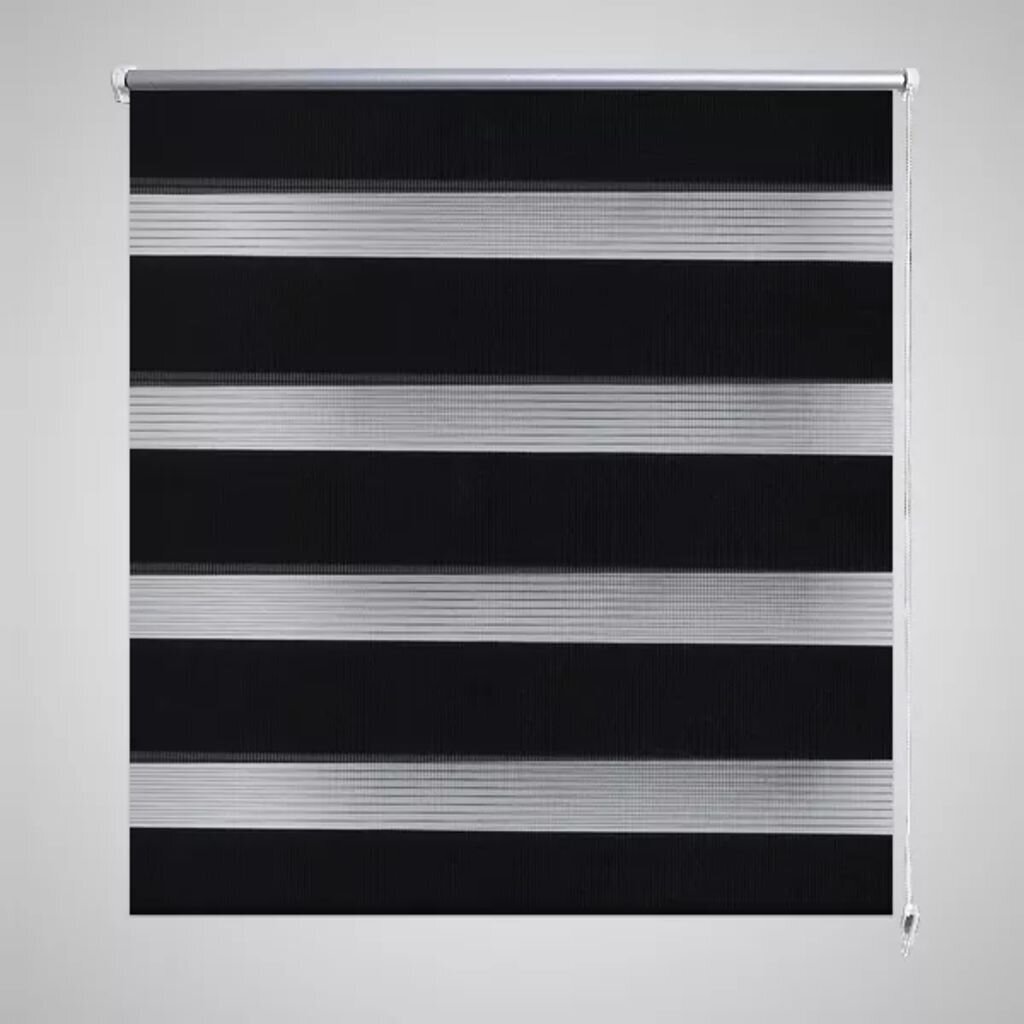 Žaliuzė, roletas Zebra, 40 x 100 cm, juodas kaina ir informacija | Roletai | pigu.lt