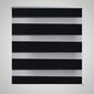 Žaliuzė, roletas Zebra, 50 x 100 cm, juodas kaina ir informacija | Roletai | pigu.lt