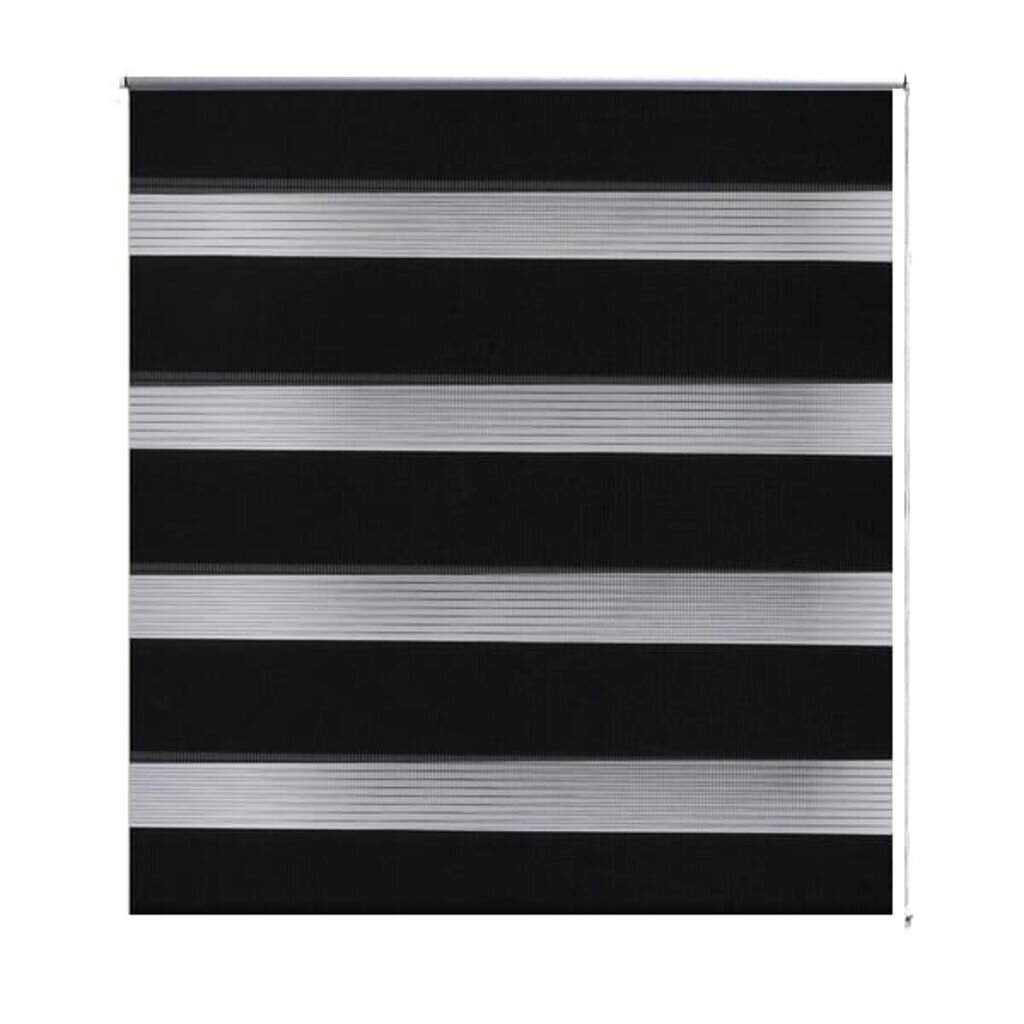 Žaliuzė, roletas Zebra, 70 x 120 cm, juodas kaina ir informacija | Roletai | pigu.lt