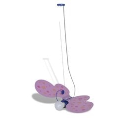 Pakabinamas šviestuvas vaikų kambariui, drugelio formos kaina ir informacija | Vaikiški šviestuvai | pigu.lt