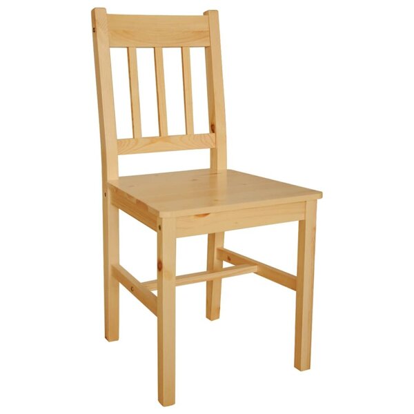 Medinės valgomojo kėdės, natūralaus medžio spalvos, 4 vnt. kaina | pigu.lt