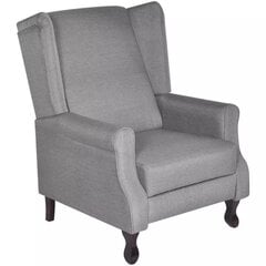 Регулируемое TV кресло, тканевый, серое цена и информация | Кресла в гостиную | pigu.lt