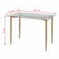 Valgomojo stalas, 118x68x75 cm kaina ir informacija | Virtuvės ir valgomojo stalai, staliukai | pigu.lt