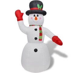 Надувной Снеговик 240 см цена и информация | Праздничные декорации | pigu.lt