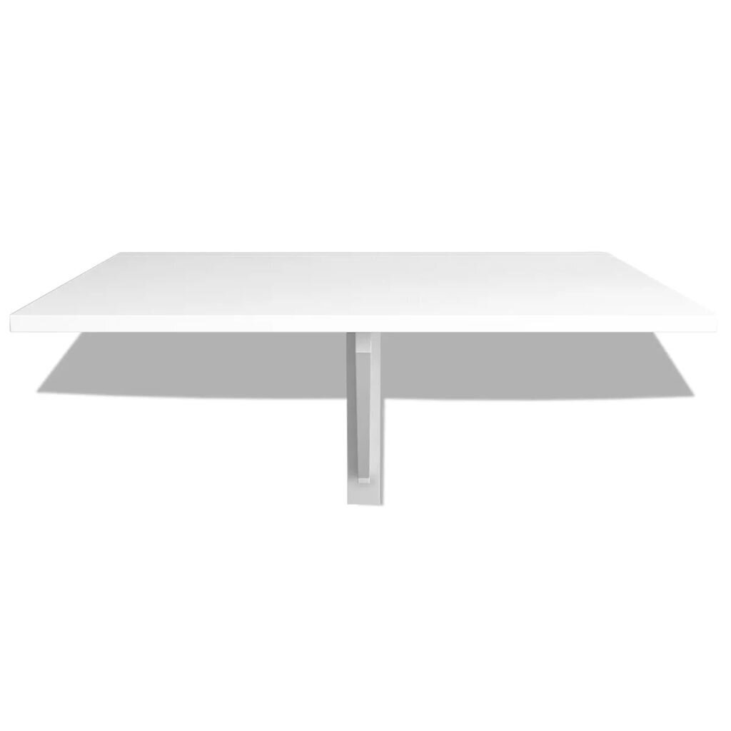 Sulankstomas pakabinamas staliukas, baltas, 100x60 cm kaina | pigu.lt