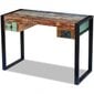 Perdirbtos medienos rašomasis stalas kaina ir informacija | Kompiuteriniai, rašomieji stalai | pigu.lt