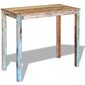 Baro stalas, masyvi perdirbta mediena, 115x60x107 cm цена и информация | Virtuvės ir valgomojo stalai, staliukai | pigu.lt