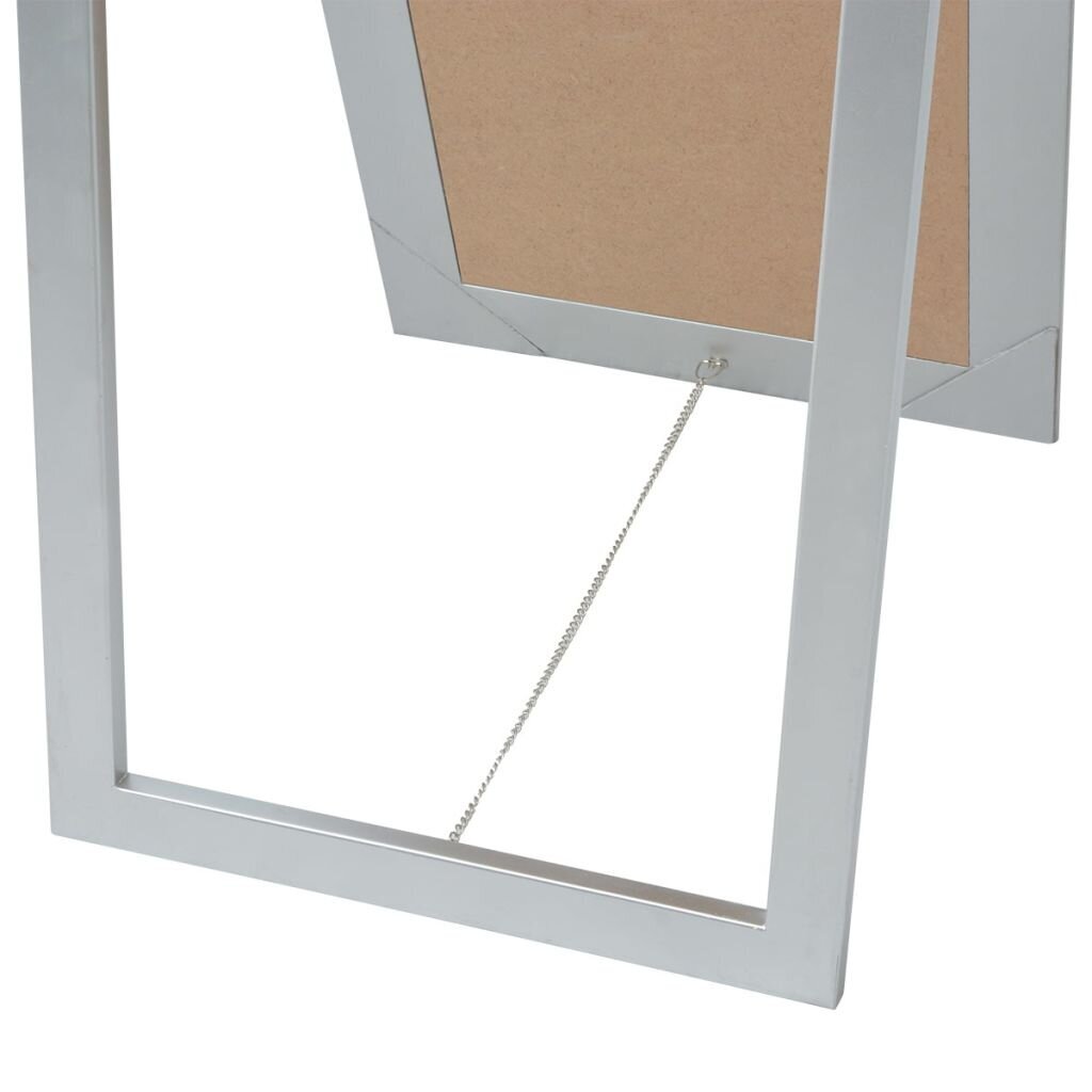 Pastatomas veidrodis, 160x40cm, sidabrinės spalvos kaina ir informacija | Veidrodžiai | pigu.lt
