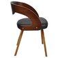 Valgomojo kėdžių komplektas, medinis rėmas, rudos, 4 vnt. kaina ir informacija | Virtuvės ir valgomojo kėdės | pigu.lt