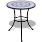 Stalo ir 2 kėdžių komplektas, mėlynas цена и информация | Lauko baldų komplektai | pigu.lt