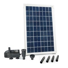 Комплект с солнечным модулем и насосом Ubbink SOLAR MAX 600 цена и информация | Садовые бассейны и товары для их ухода | pigu.lt