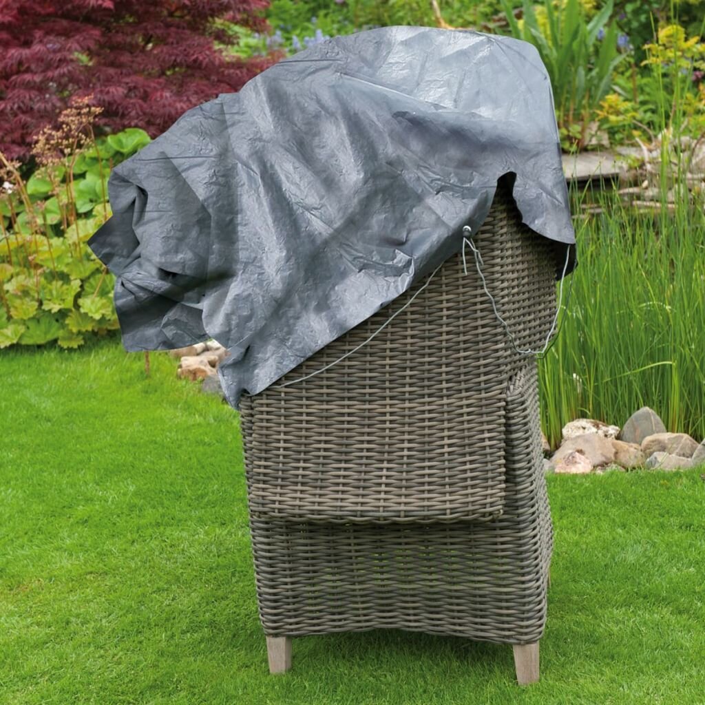 Nature sukraunamų sodo kėdžių uždangalas, PE, 140x75x70 cm цена и информация | Kiti priedai baldams | pigu.lt