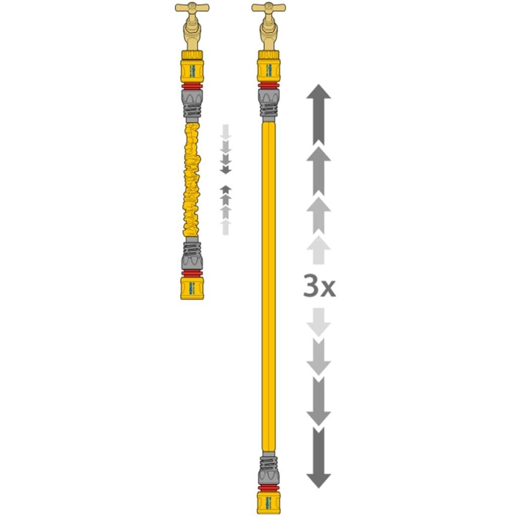 Išsitempianti laistymo žarna su purkštuvu Hozelock Superhoze, 30 m kaina ir informacija | Laistymo įranga, purkštuvai | pigu.lt