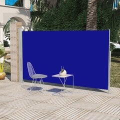 Патио / боковой занавес, 160 x 300 см, синий цвет цена и информация | Зонты, маркизы, стойки | pigu.lt