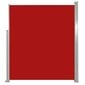 Ištraukiama vertikali markizė, terasos pertvara, 160 x 300 cm, raudona kaina ir informacija | Skėčiai, markizės, stovai | pigu.lt
