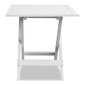 Lauko kavos staliukas iš akacijos medienos, baltas kaina ir informacija | Lauko stalai, staliukai | pigu.lt
