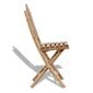 Sulankstomos kėdės iš bambuko, 2 vnt цена и информация | Lauko kėdės, foteliai, pufai | pigu.lt