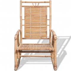 Кресло-качалка, бамбук цена и информация | Кресла в гостиную | pigu.lt