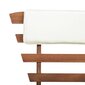 Lauko gultas/suoliukas, tvirta akacijos mediena, 190x66x75cm kaina ir informacija | Lauko suolai | pigu.lt