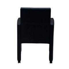 Valgomojo kėdžių rinkinys, 2 vnt., juodos kaina ir informacija | Virtuvės ir valgomojo kėdės | pigu.lt