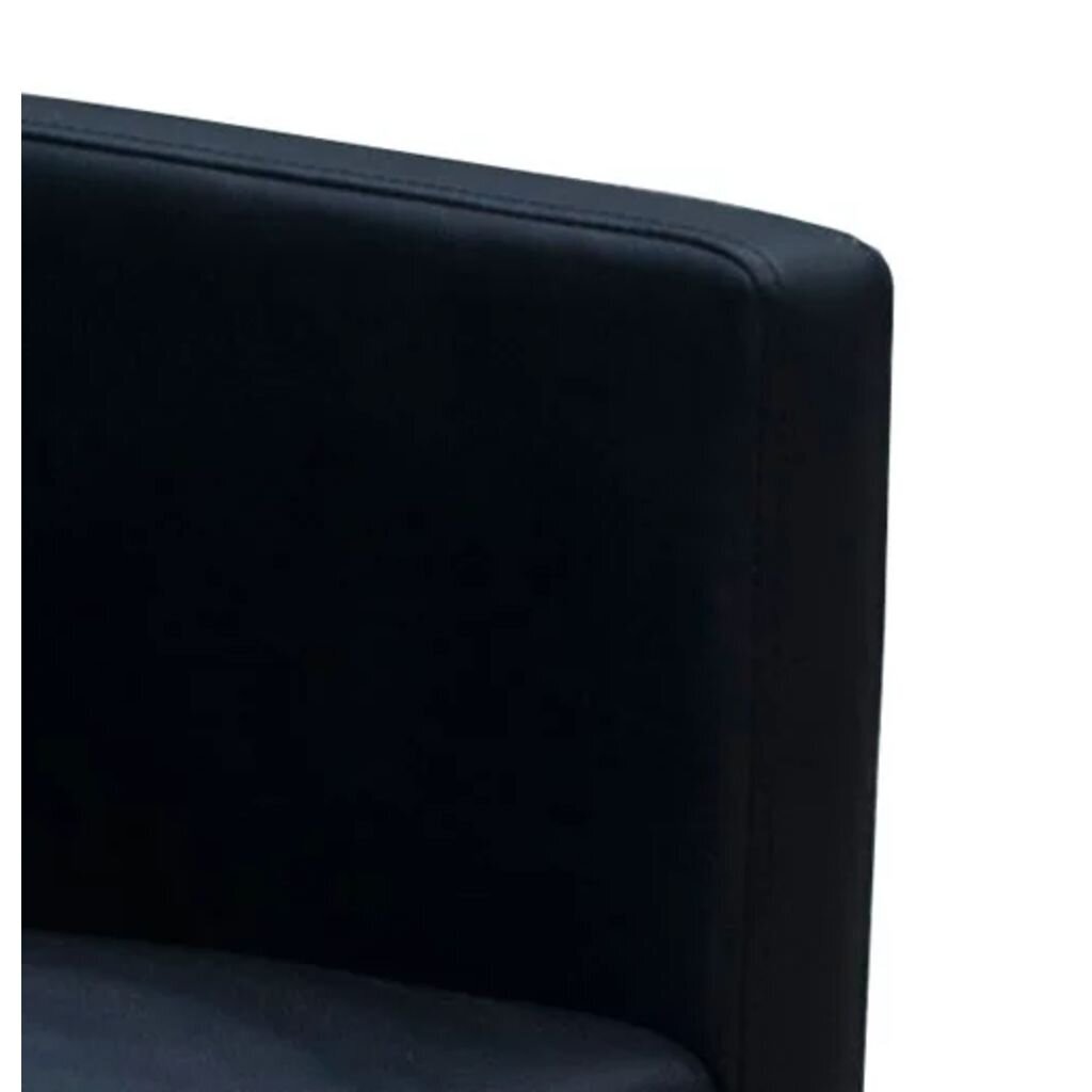 Valgomojo kėdžių rinkinys, 2 vnt., juodos kaina ir informacija | Virtuvės ir valgomojo kėdės | pigu.lt