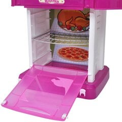 Vaikiška virtuvėlė su šviesos ir garsų efektais, rožinė kaina ir informacija | vidaXL Žaislai vaikams | pigu.lt