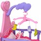 Lėlių lovytė, rožinė цена и информация | Žaislai mergaitėms | pigu.lt