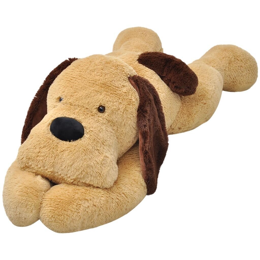 Rudas pliušinis šuo, 160 cm kaina ir informacija | Minkšti (pliušiniai) žaislai | pigu.lt