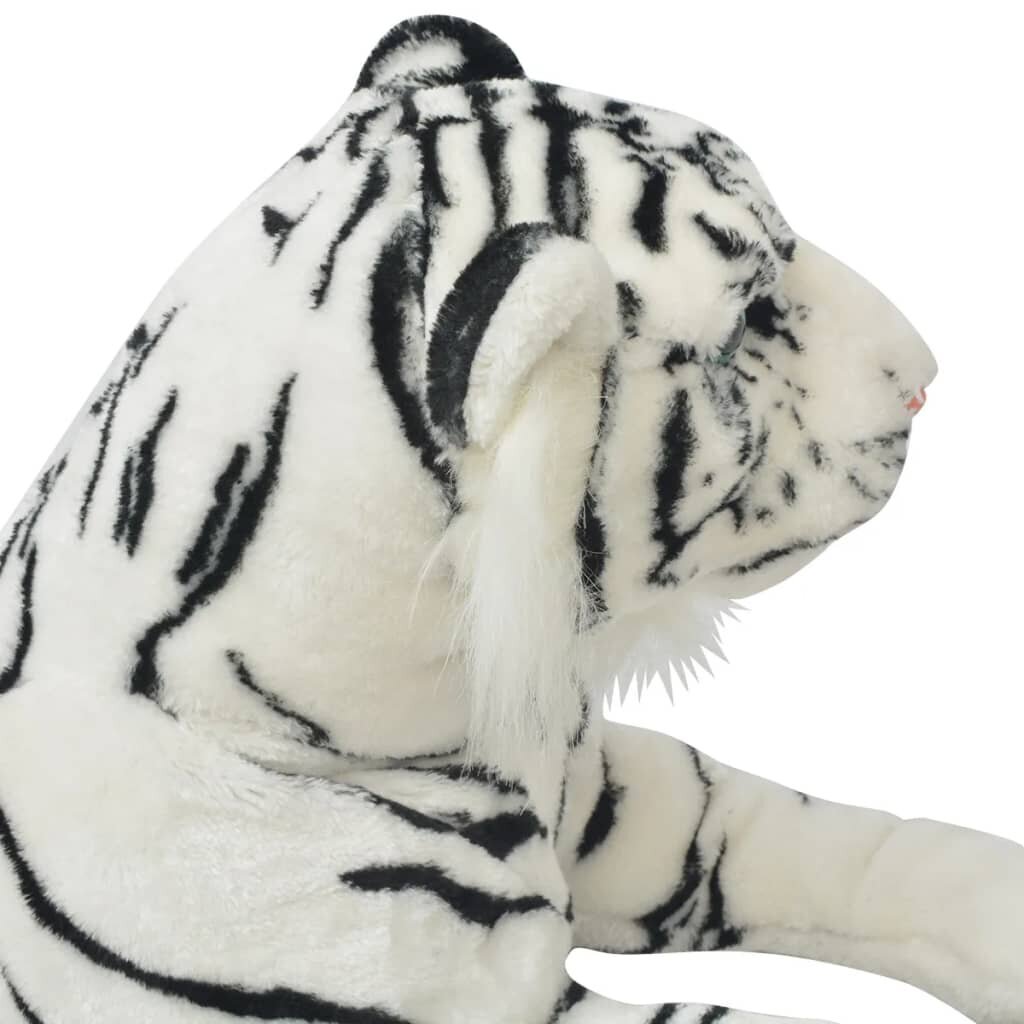 Baltas pliušinis tigras цена и информация | Minkšti (pliušiniai) žaislai | pigu.lt