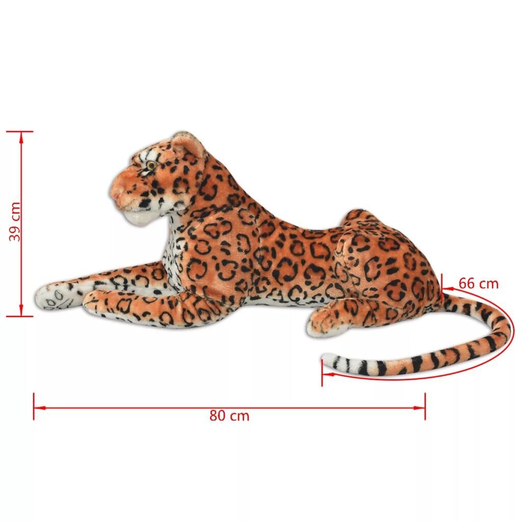 Pliušinis leopardas XXL kaina ir informacija | Minkšti (pliušiniai) žaislai | pigu.lt