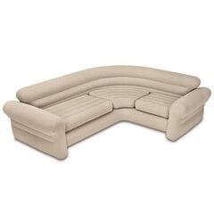 Pripučiama kampinė sofa Intex Corner, 257x203x76 cm kaina ir informacija | Pripučiami čiužiniai ir baldai | pigu.lt