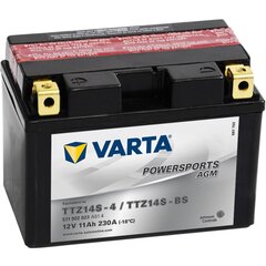 Varta Motociklo akumuliatorius Powersports AGM TTZ14S/TTZ14-BS kaina ir informacija | Moto akumuliatoriai | pigu.lt