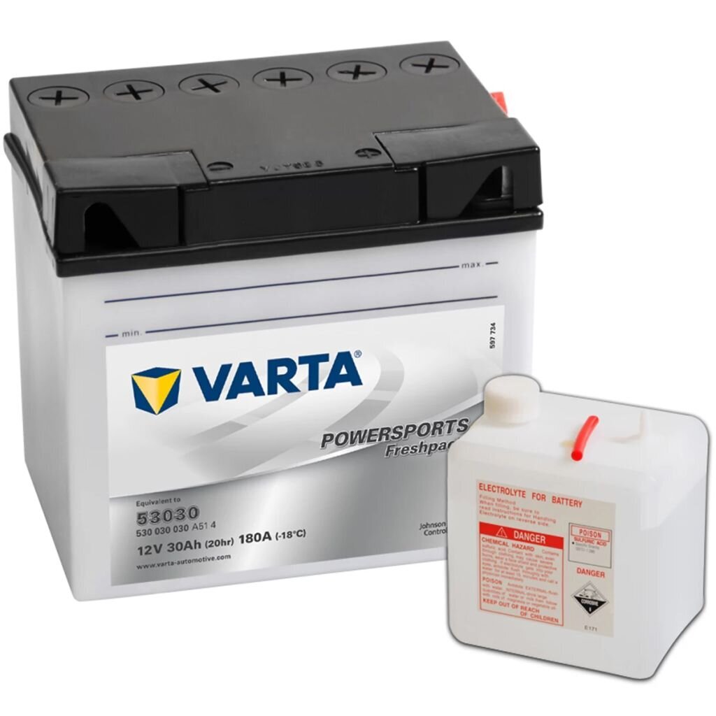 Varta Motociklo akumuliatorius Powersports Freshpack Y60-N24L-A kaina ir informacija | Moto akumuliatoriai | pigu.lt