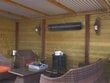 Lauko šildytuvas Eurom Outdoor Heatpanel,1800 W kaina ir informacija | Šildytuvai | pigu.lt