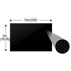 Baseino uždangalas, 600 x 400 cm kaina ir informacija | Baseinų priedai | pigu.lt