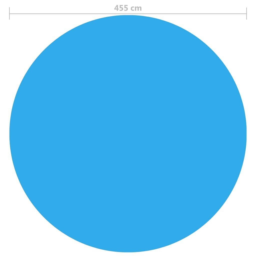 Baseino uždengimo plėvelė, 455 cm kaina ir informacija | Baseinų priedai | pigu.lt