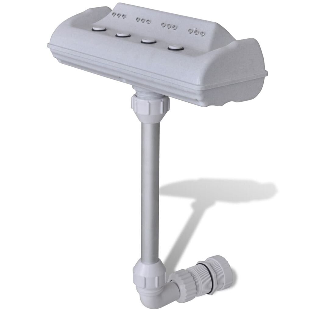 Baseino kaskada, krioklys, fontanas su LED apšvietimu kaina ir informacija | Baseinų priedai | pigu.lt