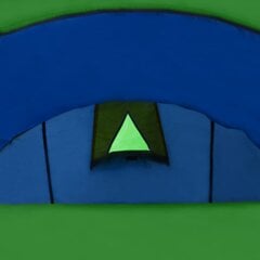 Палатка для 6 человек, синяя цена и информация | Палатки | pigu.lt