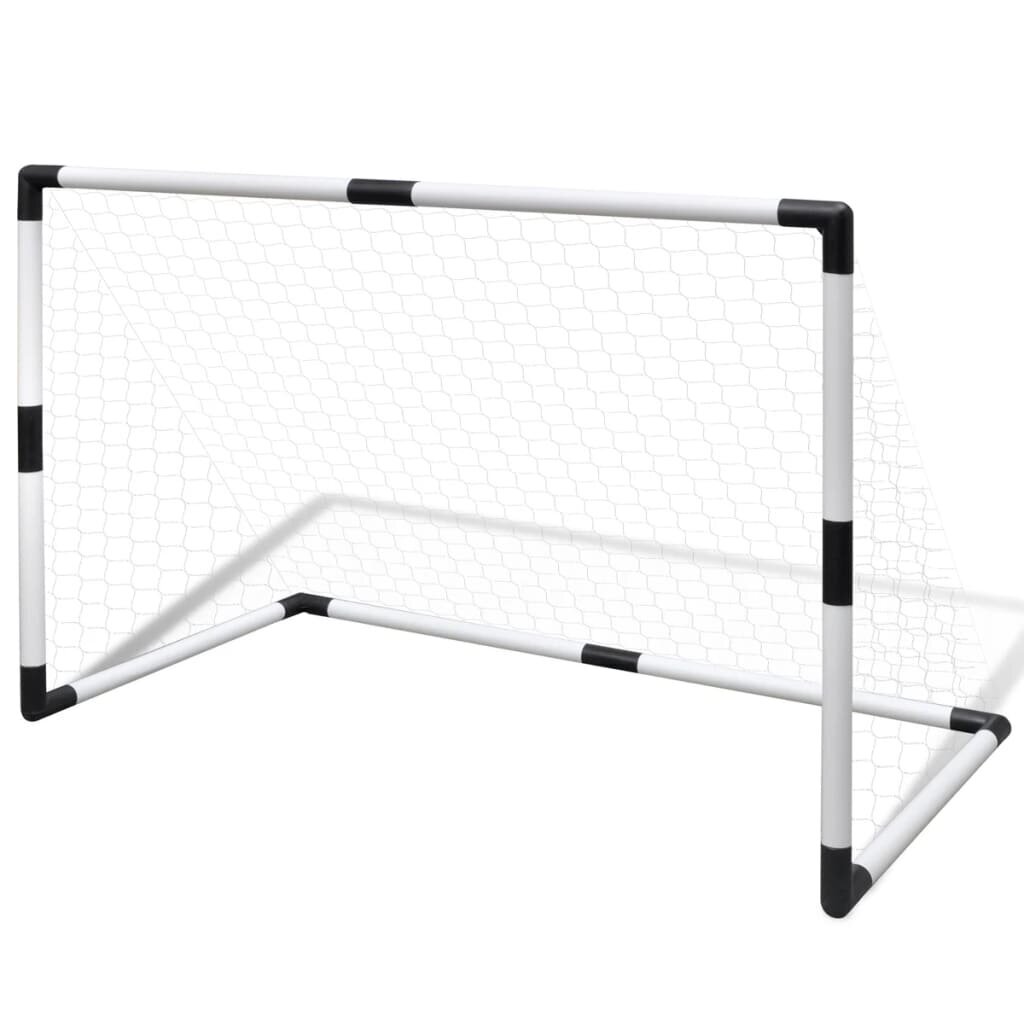 Vaikiški futbolo vartai su tinklu 91,5x48x61 cm, 2 vnt. kaina ir informacija | Futbolo vartai ir tinklai | pigu.lt