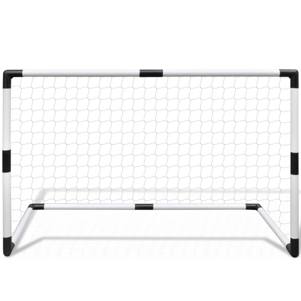 Vaikiški futbolo vartai su tinklu 91,5x48x61 cm, 2 vnt. цена и информация | Futbolo vartai ir tinklai | pigu.lt