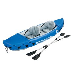 Bestway Lite Rapid X2 65077 Pripučiama Baidarė su Irklais, 321 x 88 cm kaina ir informacija | Valtys ir baidarės | pigu.lt