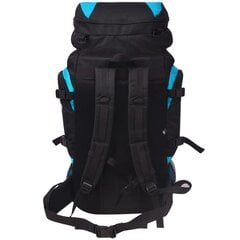 Походный рюкзак XXL, 75 л, черный и синий цена и информация | Туристические, походные рюкзаки | pigu.lt