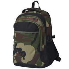 Школьный рюкзак, 40 л, черный и камуфляжный цвет цена и информация | Школьные рюкзаки, спортивные сумки | pigu.lt
