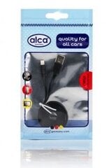 Кабель ALCA Lightning USB 2.0 черный цена и информация | Кабели для телефонов | pigu.lt