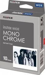 FILM MONOCHROME INSTAX WIDE/10PCS FUJIFILM цена и информация | Аксессуары для фотоаппаратов | pigu.lt